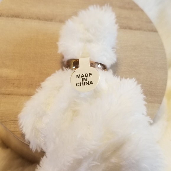 Rose gold colored ring with stones - Picture 5 of 7